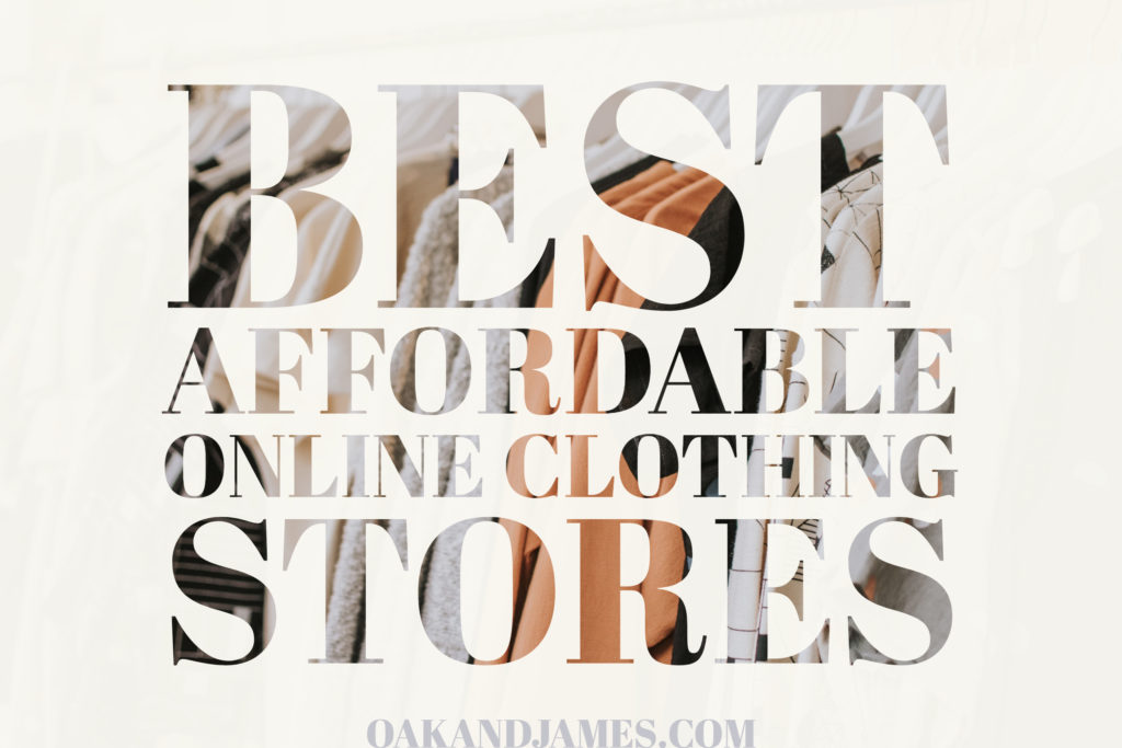 best affordable online clothing stores fashion