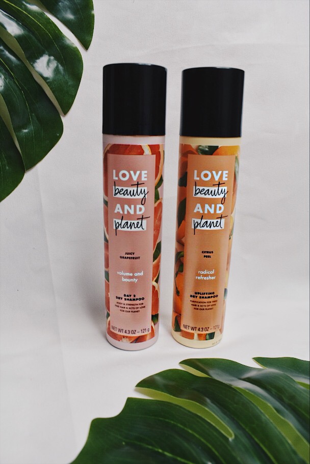 love beauty and planet dry shampoo product review