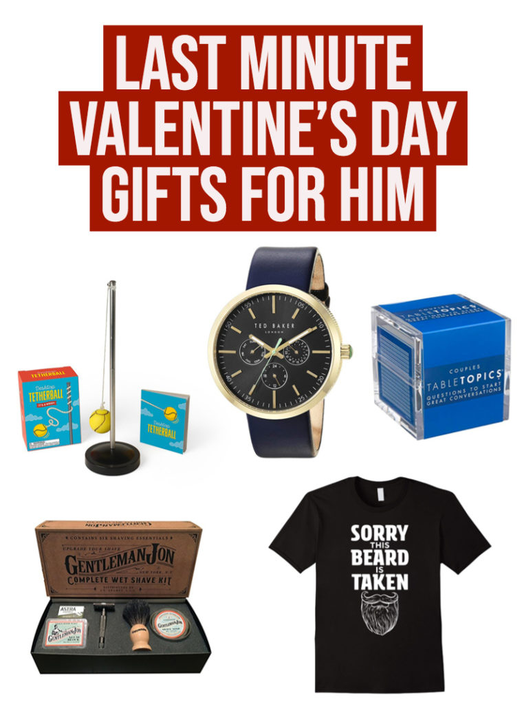 last minute valentines day gifts for him