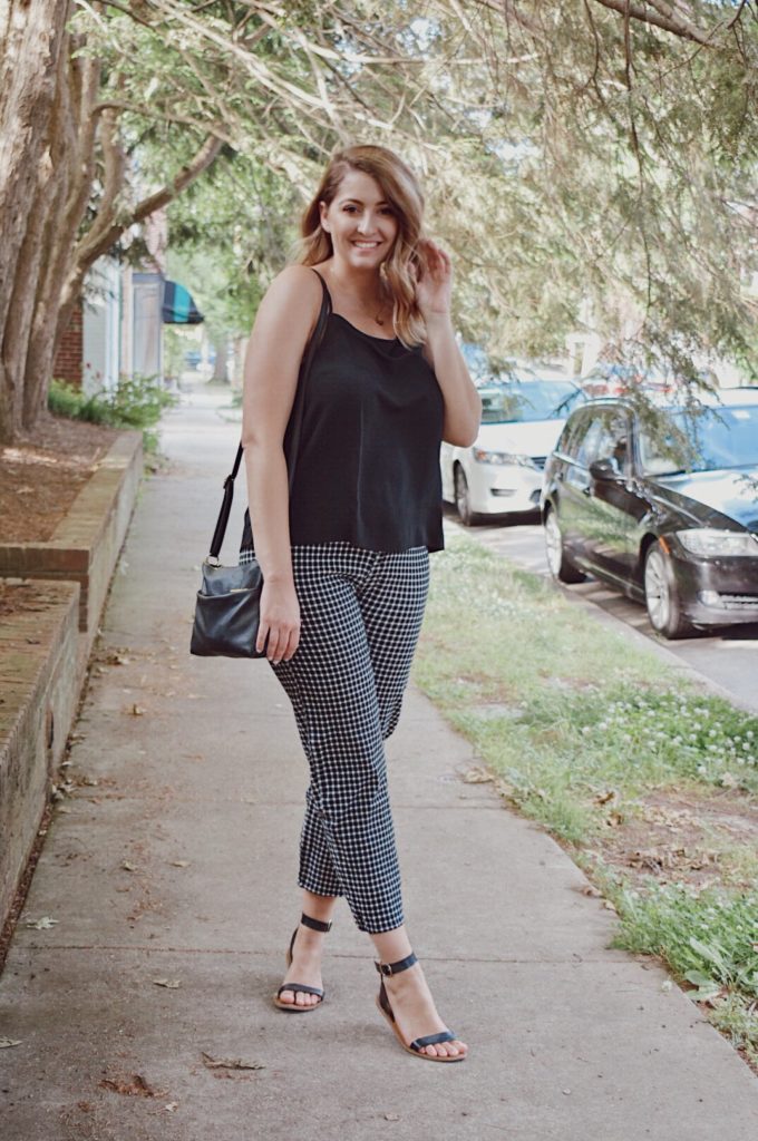 OOTD Black and White Chic Workwear